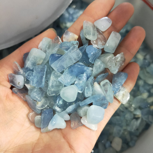 Blue Aquamarine Crystal-ToShay.org