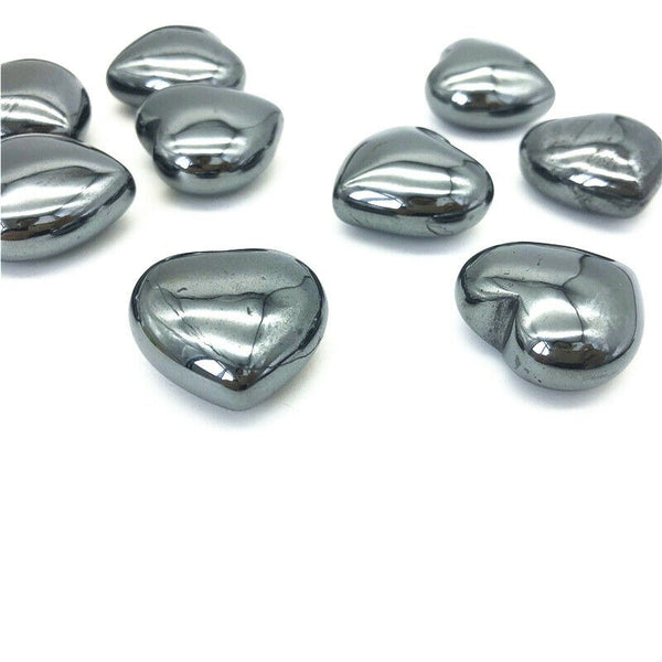 Silver Hematite Heart-ToShay.org