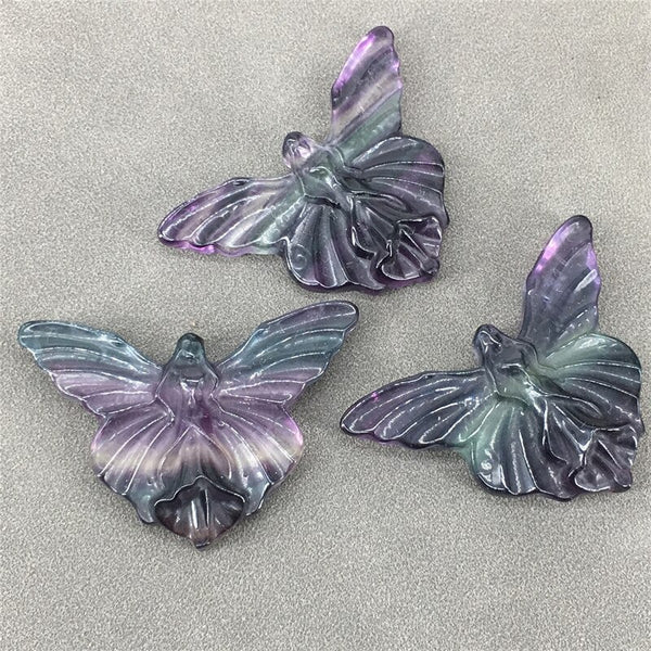 Purple Fluorite Butterfly-ToShay.org