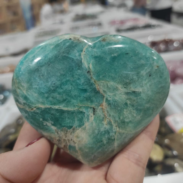 Blue Tianhe Crystal Heart-ToShay.org