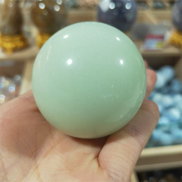 Green Luminous Stone Ball-ToShay.org
