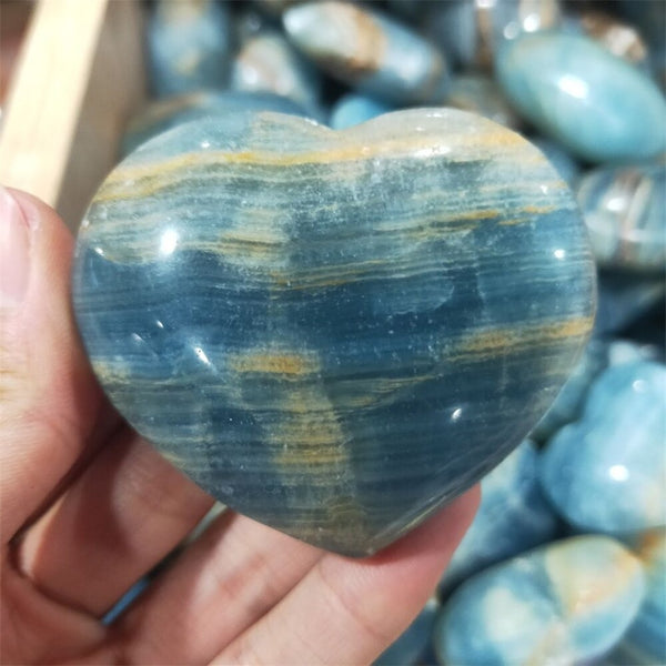 Blue LanLiShi Crystal Heart-ToShay.org