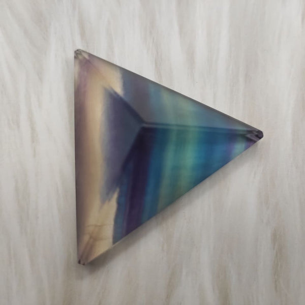 Rainbow Fluorite Crystal Pyramids-ToShay.org