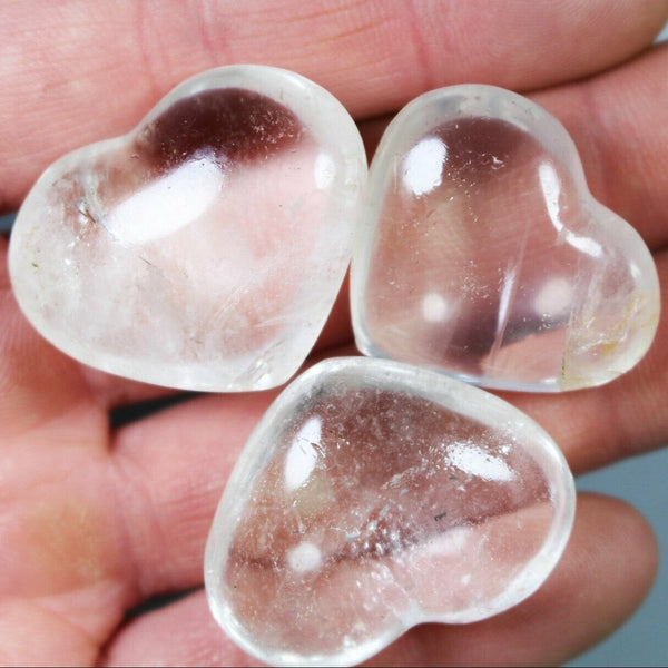 Clear Crystal Heart-ToShay.org