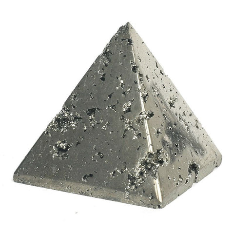 Silver Chalcopyrite Pyramid-ToShay.org