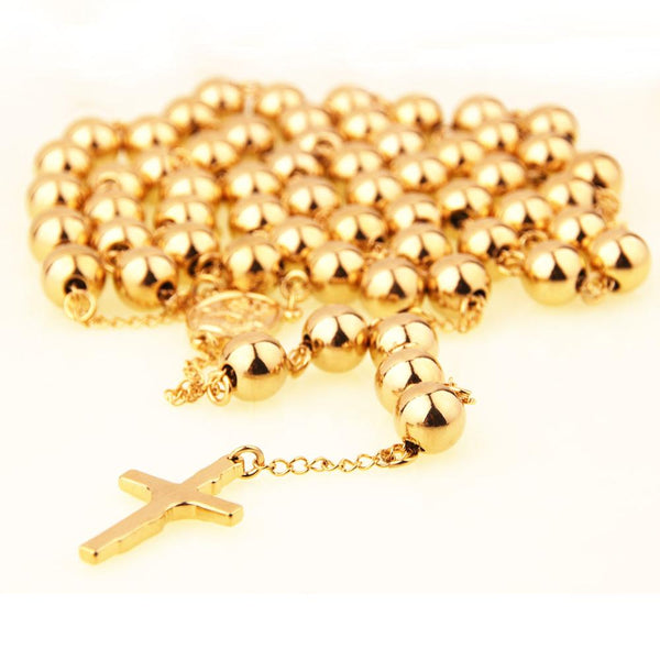 Gold Rosary Beads-ToShay.org