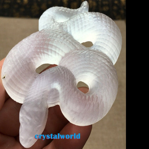 White Selenite Snake-ToShay.org