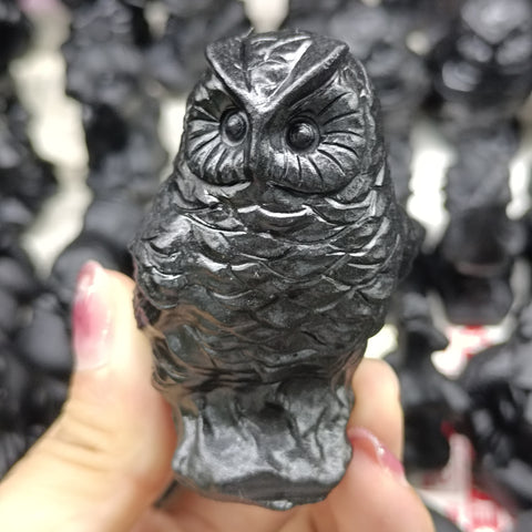 Black Obsidian Owl-ToShay.org