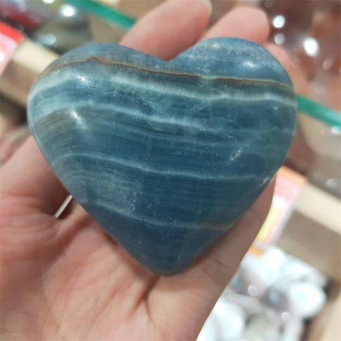 Blue LanLiShi Crystal Heart-ToShay.org