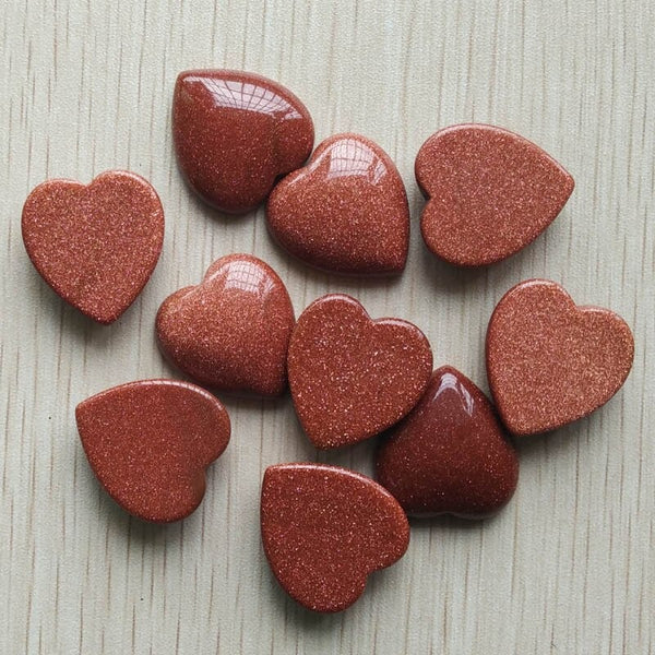 Red Gold Sandstone Hearts-ToShay.org