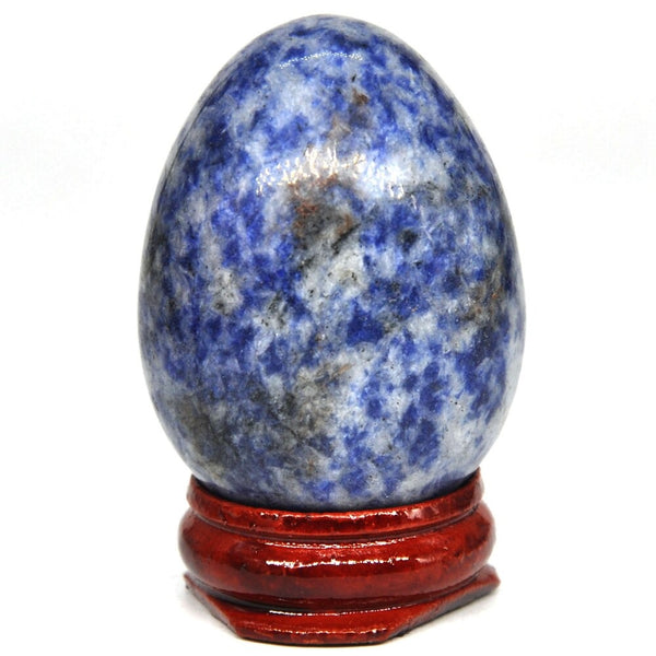 Blue Spot Jade Egg-ToShay.org
