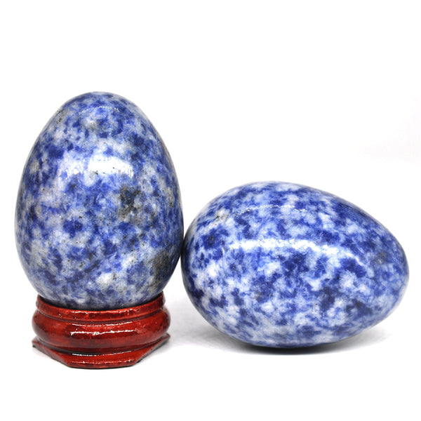 Blue Spot Jade Egg-ToShay.org