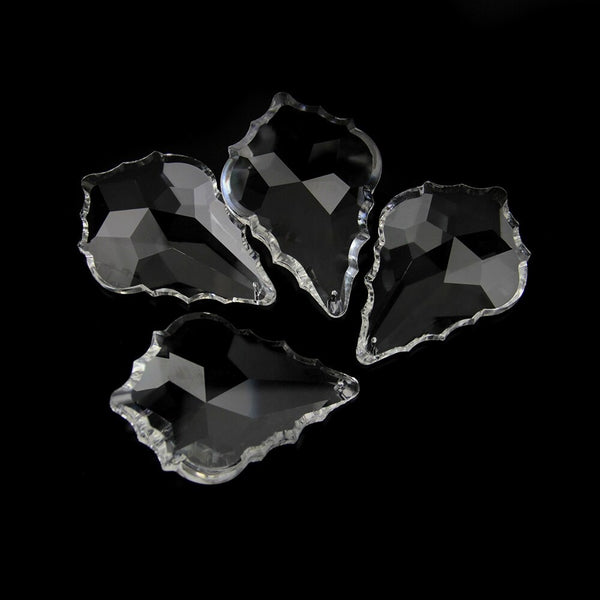 Clear Maple Leaf Crystal Prism-ToShay.org