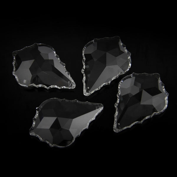 Clear Maple Leaf Crystal Prism-ToShay.org