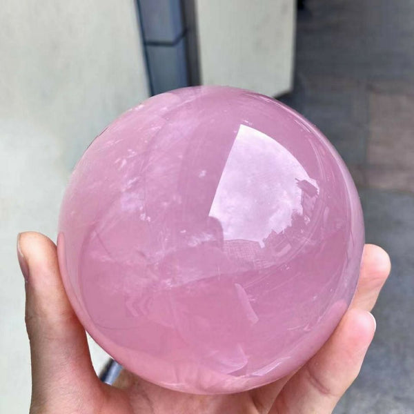 Pink Rose Quartz Ball-ToShay.org