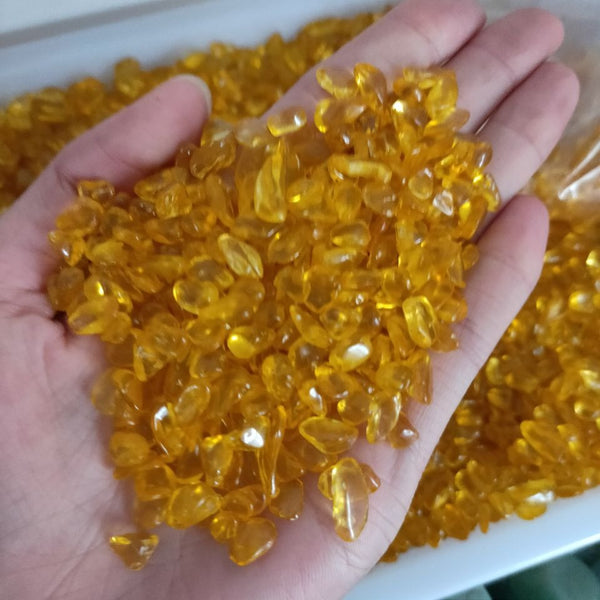 Yellow Citrine Quartz Crystal-ToShay.org
