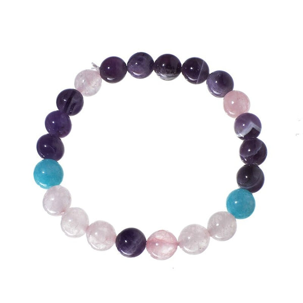 Purple Amethyst Mala Beads-ToShay.org