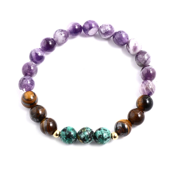 Purple Amethyst Mala Beads-ToShay.org