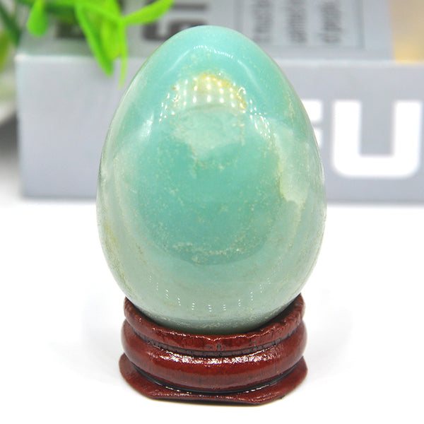 Blue Amazonite Egg-ToShay.org