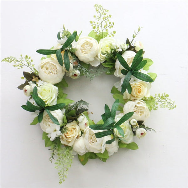 Peony Flower Wreath-ToShay.org