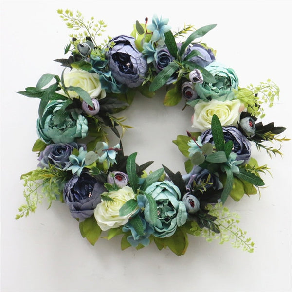 Peony Flower Wreath-ToShay.org