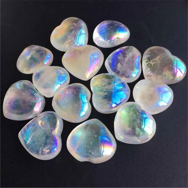 Rainbow Aura Crystal Hearts-ToShay.org