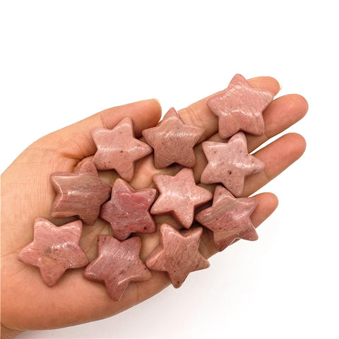 Pink Petrified Wood Stars-ToShay.org