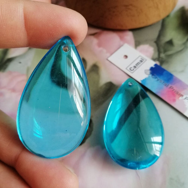Blue Crystal Teardrop Prism-ToShay.org