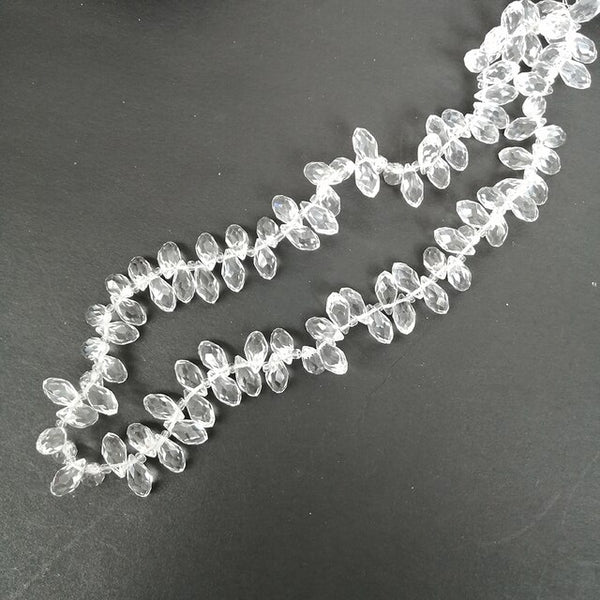 Mixed Crystal Faceted Teardrop-ToShay.org