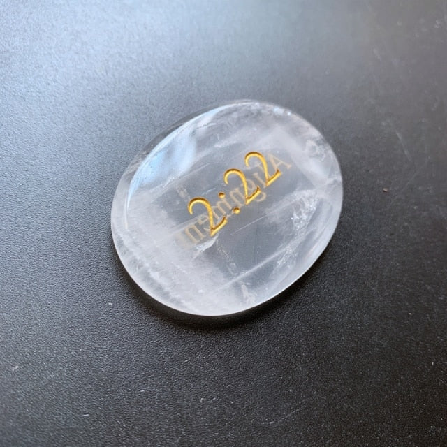 Mixed Crystal Numbers Palm Stones-ToShay.org