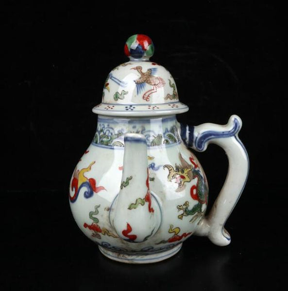 Dragon Ceramic Teapot-ToShay.org