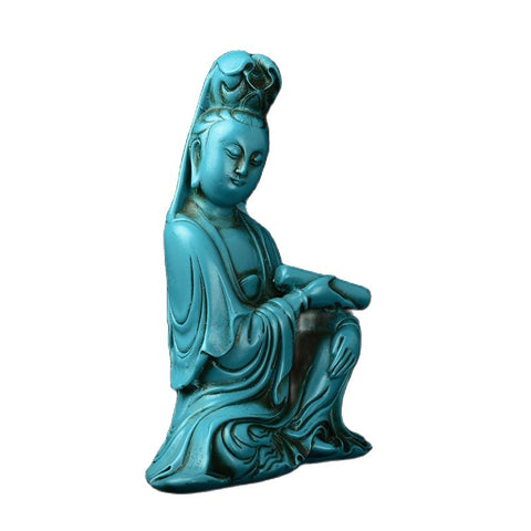 Blue Turquoise Buddha Statue-ToShay.org