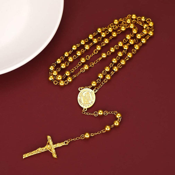 Gold Rosary Beads-ToShay.org