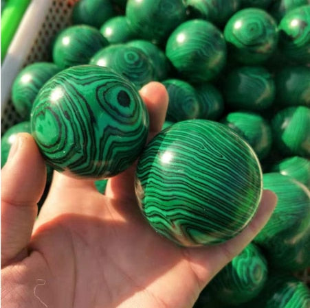 Green Malachite Ball-ToShay.org