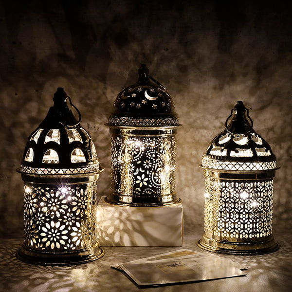 Moroccan LED Lantern-ToShay.org