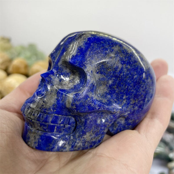Blue Lapis Lazuli Skulls-ToShay.org