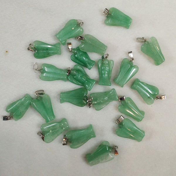 Mixed Crystal Angel Pendants-ToShay.org