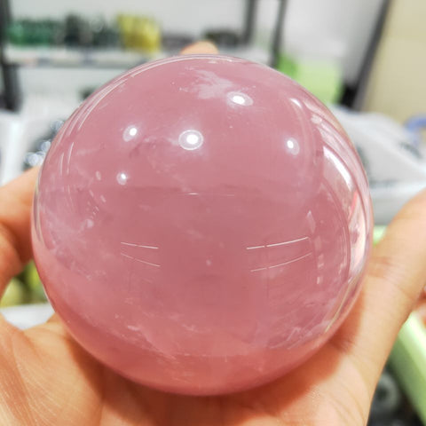 Pink Powder Crystal Ball-ToShay.org