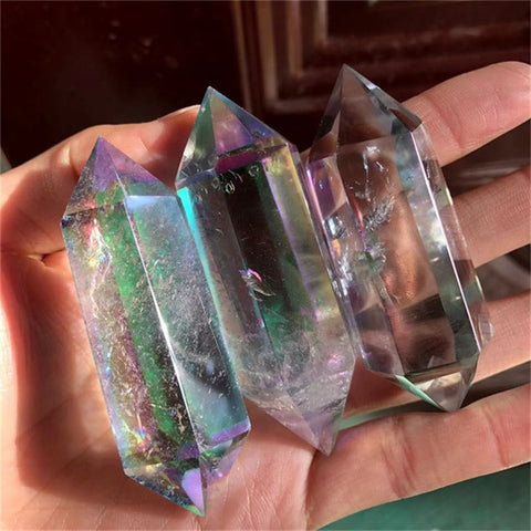 Clear Aura Crystal Points-ToShay.org