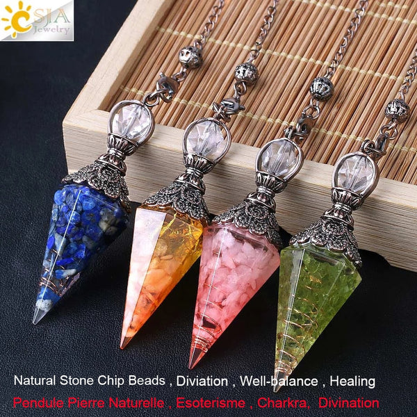 Mixed Crystal Dowsing Pendulum-ToShay.org