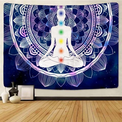 Chakra Tapestry Wall Hanging-ToShay.org