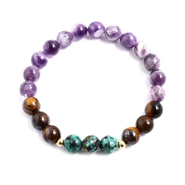 Purple Amethyst Mala Beads-ToShay.org