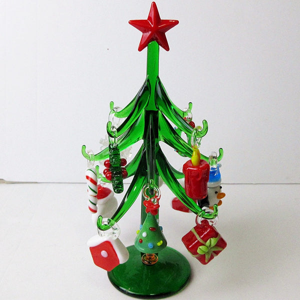 Glass Christmas Tree-ToShay.org