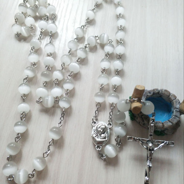 White Opal Rosary-ToShay.org