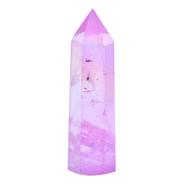 Purple Aura Crystal Point-ToShay.org