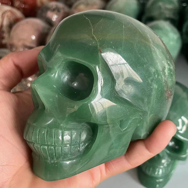 Green Jade Skull-ToShay.org