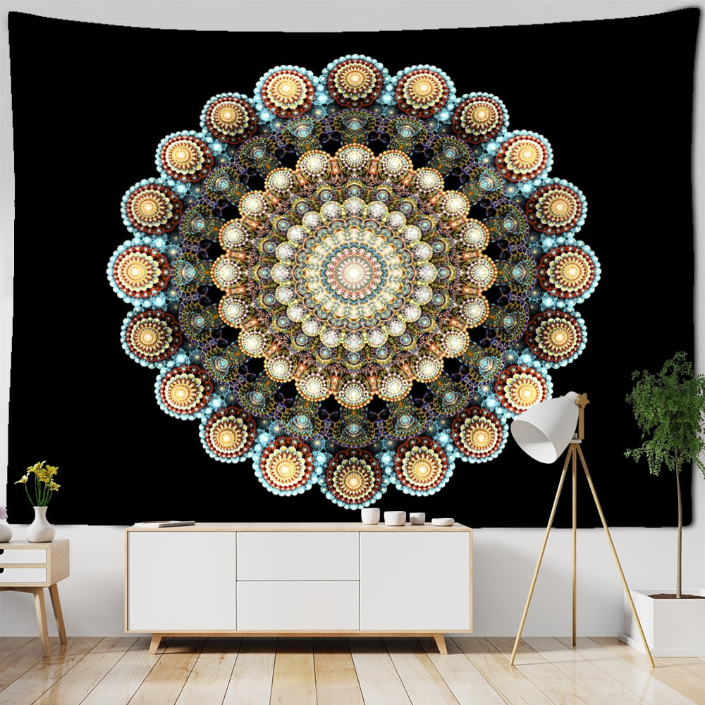 Mandala Tapestry Wall Hanging-ToShay.org