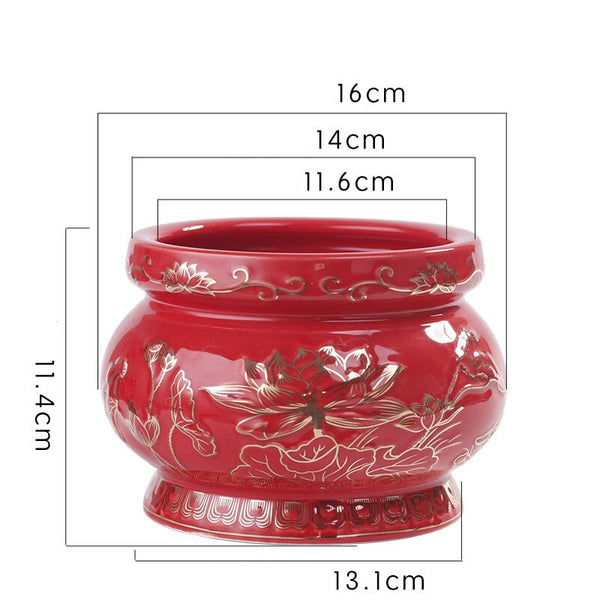 Lotus Ceramic Incense Burner-ToShay.org