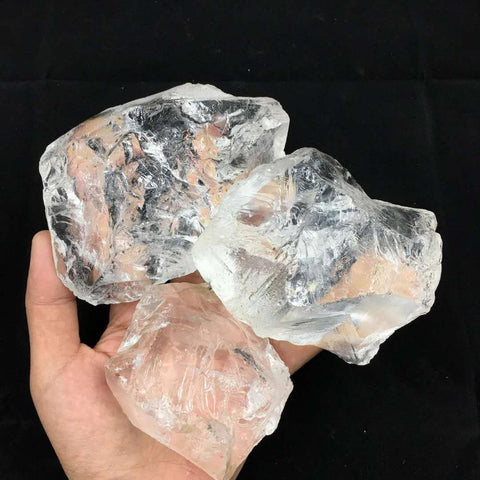 Clear Crystal Rough Raw Stone-ToShay.org