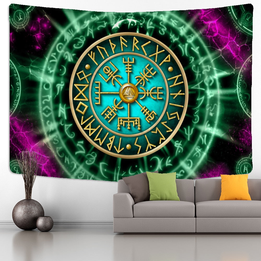 Rune Art Tapestry Wall Hanging-ToShay.org